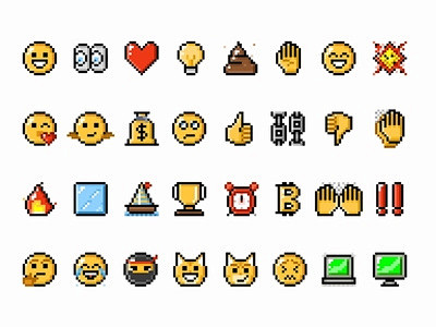 像素表情符号