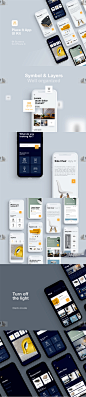 家具家具沙发电商购物手机app软件商城UI界面设计Sketch素材模版