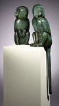 Francois-Xavier LalanneSinges Attentifs SI & SIIBronze with green patina - Executed 1999