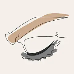 一笔画 | 图源免费EPS文件 |Beautiful Womans Eye. Woman Eye makeup. One Line drawing, continuous Line, linear, minimalism. Concept for logo, emblem, print, tatoo, poster, postcard. Vector hand drawn illustration.