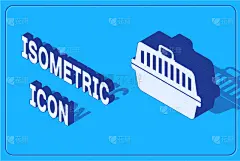 分离着色,宠物,公文包,蓝色,计算机图标,狗,小的,移动式,动物,运送