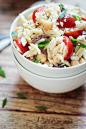 Mediterranean Orzo Pasta Salad地中海的米粒通心粉沙拉
