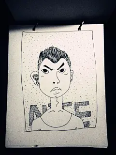 西瓜炒面  的插画 画像