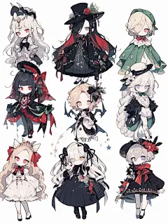 人设_ 可爱贴纸 _ 吸血鬼_♂️送设_2_布丁小狗_来自小红书网页版
