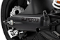 Rear tire closeup studio shot of Super73 C1X ebike on white background