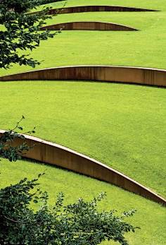 landscape丨草坪台地地形