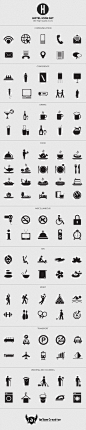 100 Minimal Hotel Icons