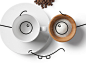 "TWO SPOONS" : "Two spoons" - it's not just sugar, it is also convenient Sugar doser teaspoonfuls for office staff.