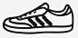 运动鞋阿迪达斯鞋桑巴图标_88ICON https://88icon.com 运动鞋 阿迪达斯鞋 桑巴 阿迪达斯桑巴 鞋类 平底鞋 休闲鞋 阿迪达斯复古