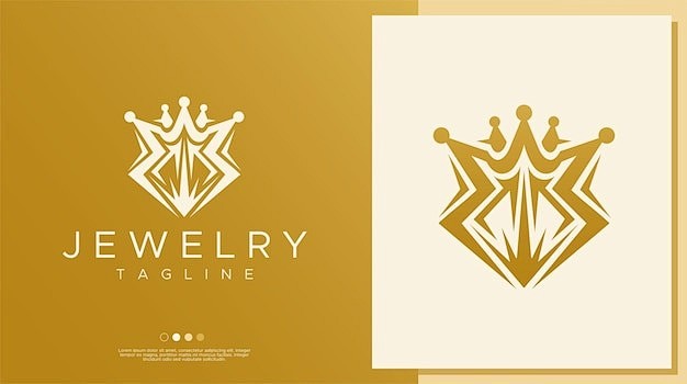 皇冠王冠标志logo矢量图设计素材