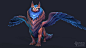 Fluffy mount, Julia Tikhonova — Nobiru : Winged mount for Frozen Flame (2019)
Concept by
https://www.artstation.com/uncleulty 

Frozen Flame in Steam:
https://store.steampowered.com/app/715400/Frozen_Flame/