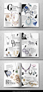 Watch & Jewellery Magazine Editorial Design... - a grouped images pin by Pinthemall.net - Pin Them All