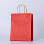牛皮纸袋定制手提袋礼品袋服装店袋子订做logo外卖纸质购物包装袋-tmall.com天猫