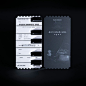 纪录片《坂本龙一｜Opus》的电影票根，加入钢琴键的设计太妙了