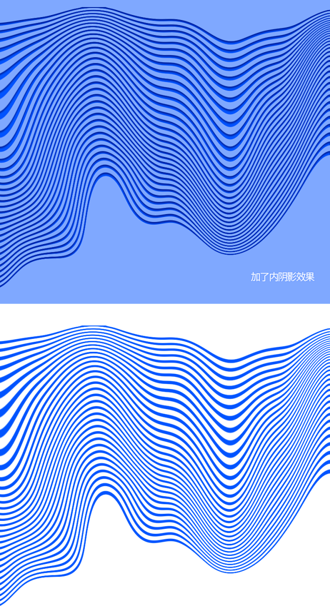 曲线底纹  几何弯曲  线条