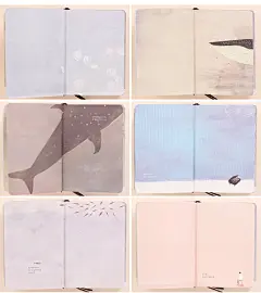 韩国文具 a5手帐本笔记本子插画日程手账本2017彩页记事本日记本-淘宝网