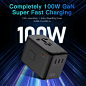 Tinsol GaN 100W Universal Travel Adapter with PD Fast Charging Adapter Suitable forNotebook Computers lPad, Android Devices Ete - AliExpress 44 : Smarter Shopping, Better Living! Aliexpress.com