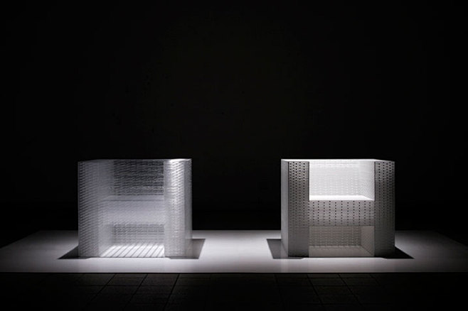 米兰设计周矩阵亚克力椅子-：Junpei...