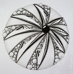 禅绕画-花瓣网|陪你做生活的设计师 | 线描