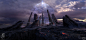 Fantastic 4  - Quantum Gate Concept , chris kesler : Concept Art done while working as part of the amazing MPC art department.