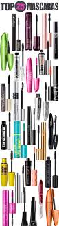 Top 25 Mascaras — From drugstore mascara to department store mascara, this list has the top mascaras to keep in your makeup bag!: 