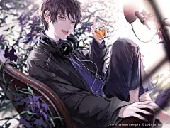 @图维画社  |  插画师【瓜うりた】美少年帅哥型男插画  