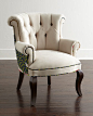 Haute House Cream Peacock Chair