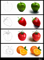 Fruits in process by =Azot-2013 on deviantART