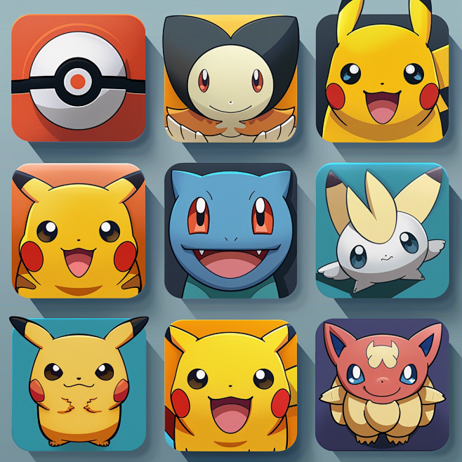 neillili_Create_5_different_Pok_e_mon_icons_4bbc6298-da47-48f9-9123 ...