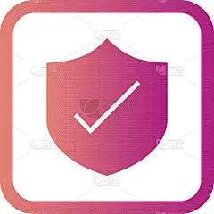 盾,计算机图标,轮廓,符号,直的,图像,矢量,山,阴影,设计