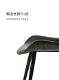 MOMO家居意式极简北欧轻奢餐椅家用皮质现代简约靠背椅设计师椅子-淘宝网