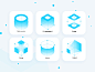Technology Icon Exploration : Hello awesome people 
This my first icon illustration which is design for my own project hope you like it. keep follwoing me on dribble and behance https://www.behance.net/tapadar971567 vast projec...