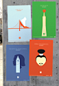 平面设计师Suzanne Pfutzenreuter是旧金山2013年春季旅游活动的海报设计师。 每年，设计公司都会选择一些这个城市的典型代表元素来宣传旧金山这个城市。