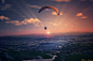 Photograph Parachute in Sunset ☼ by Bess Hamitiᴾᴴᴼᵀᴼᴳᴿᴬᴾᴴᴱᴿ° on 500px