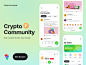 Crypto Community App UI Kit - UI Kits : Hey! Hello and welcome to the Crypto Community app UI Kit. This is a high-quality and atomic UI design kit for the Crypto Community, Crypto social network application.

This UI set was created with great care and at