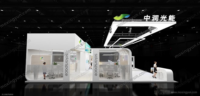中润上海展览展示展台模型展览模型