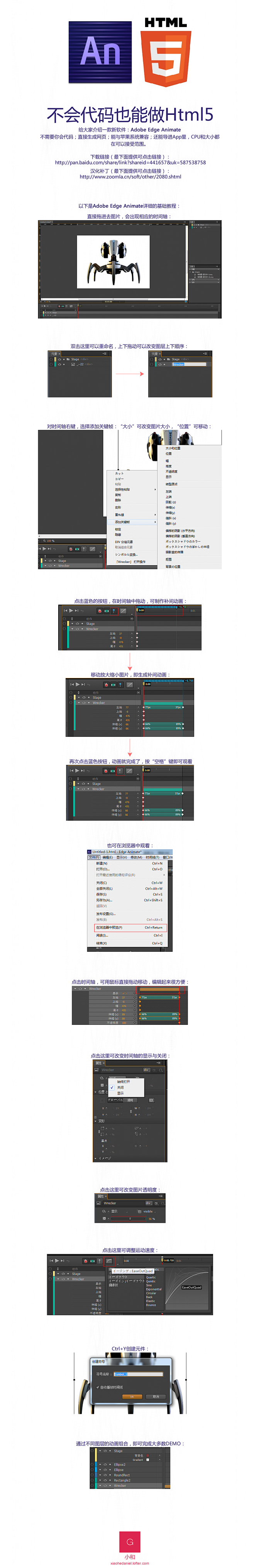 《不会代码也能做Html5》软件下载：h...