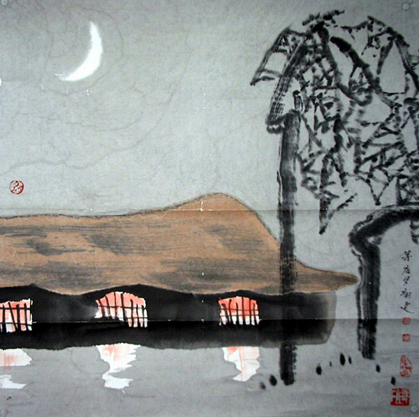 白庚延国画欣赏 #采集大赛#