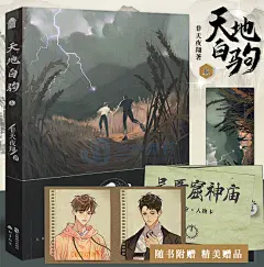 正版现货【赠书签+人物卡x2+拉页】天地白驹 上册 非天夜翔 晋江文学城实体书青春文学爱情纯爱言情小说书籍现代悬疑幻想知音动漫-tmall.com天猫