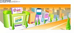 城市楼房手绘图AI|背景画|建筑设计|建筑图片|矢量素材|矢量图形|手绘画|手绘图形|水彩画|图标|图形|图形图案|图形图标|线描画