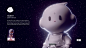 c4d Maxon Cinema 4d Aerospace character animation future life Future technology Mascot moon Oppo Space universe