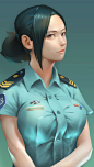 taiwan women military police, Bo Xun Lin