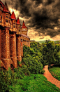 Hunyad城堡，特兰西瓦尼亚，罗马尼亚。 