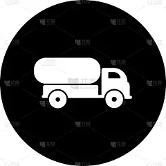 计算机图标,卡车,圆形,轮廓,直的,图像,旅行,运输,设计