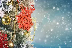 雪花,新年前夕,背景,贺卡,木制,圣诞装饰,新的,边框,桌子
