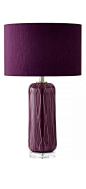 Purple Lamp | Decoration Ideas | Home Decor Items | Home Accessories | For more inspirational ideas take a look at: www.bocadolobo.com: 