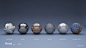 Vray Materials, Tiffany Mazeau : Some of Vray Materials I made.