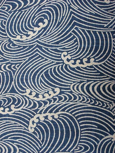 wave pattern fabric