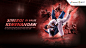 Advertising  digital imaging  asian games volleyball Judo sport Weightlifting spirit Sinergi art