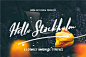 Hello Stockholm - Free Handmade Typeface : Introducing a lovingly handmade new typeface, Hello Stockholm! A fun and imperfect modern brushed script font with a tough of uniqueness driven by Scandinavian minimalism.Design like a professional with this type